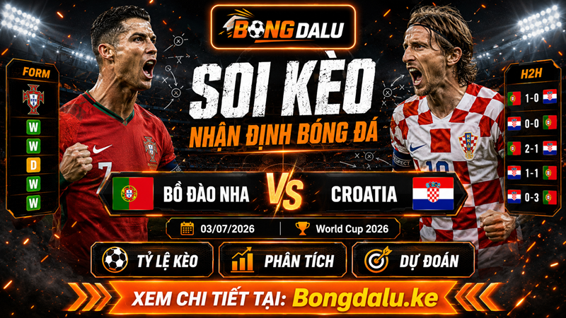 Đội hình ra sân dự kiến của Bồ Đào Nha vs Croatia Đội hình ra sân dự kiến của Bồ Đào Nha vs Croatia